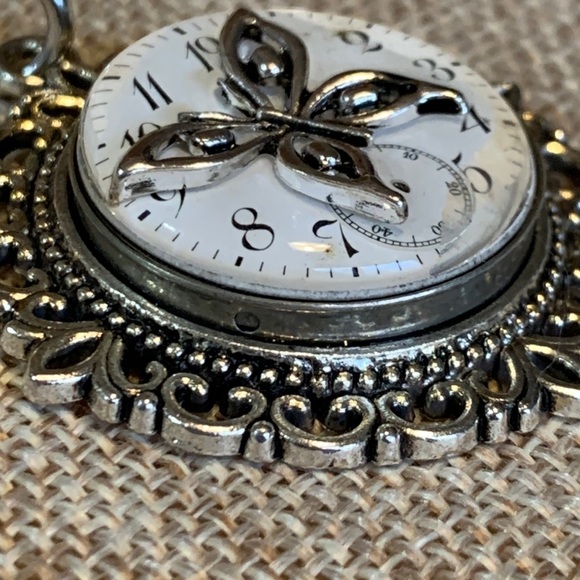 Butterfly 3D Necklace 30” NWOT Handmade - Picture 2 of 7